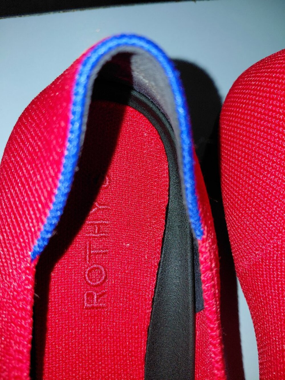 Rothy's pointed flats Red size 10